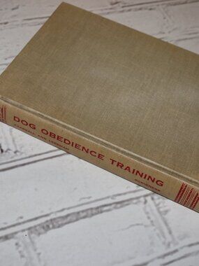 🐾 Dog Obedience Training · 1958 Vintage Hardcover
